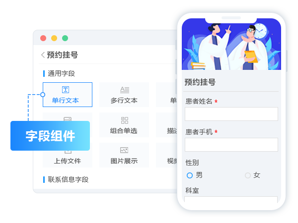 按需搭建,即搭即用